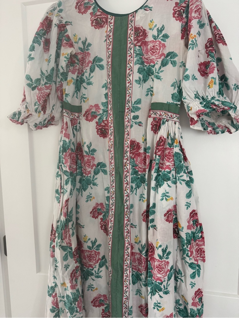 Handmade Vintage Cotton Dress